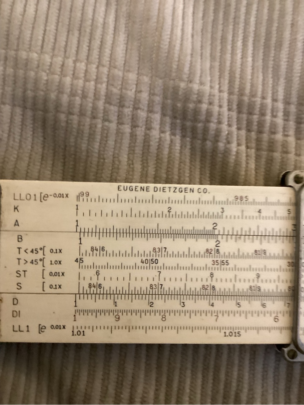 Vintage Dietzgen Engineering Slide Rule with Original Leather Case – Made in USA - Picture 16 of 16